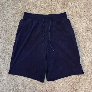 Blue Lululemon men’s shorts